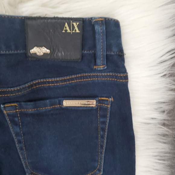 Armani exchange dark wash skinny jeans - Picture 11 of 12